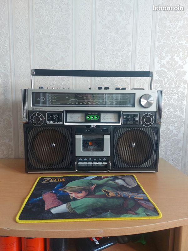 Boombox Ghettoblaster JVC PC-3 ( Cassette Stéréo Vintage