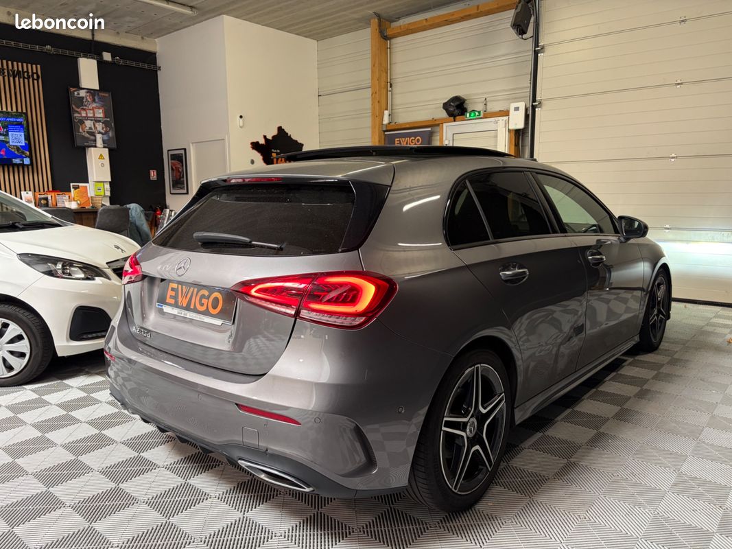 Mercedes-benz classe a 2.0 200 d 150ch amg line 8g-dct toit ouvrant/ sieges elecs chauffants/ camera 360/ pack black (image 17)