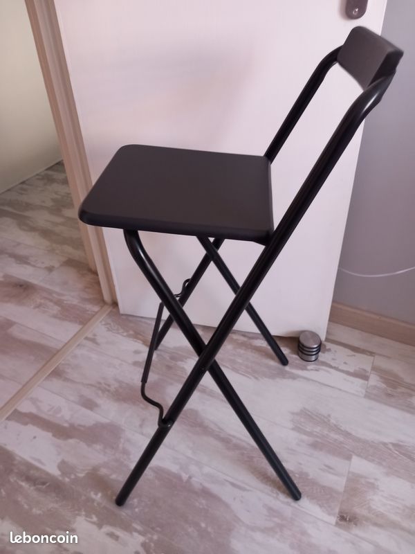 Chaise de bar pliante (image 1)