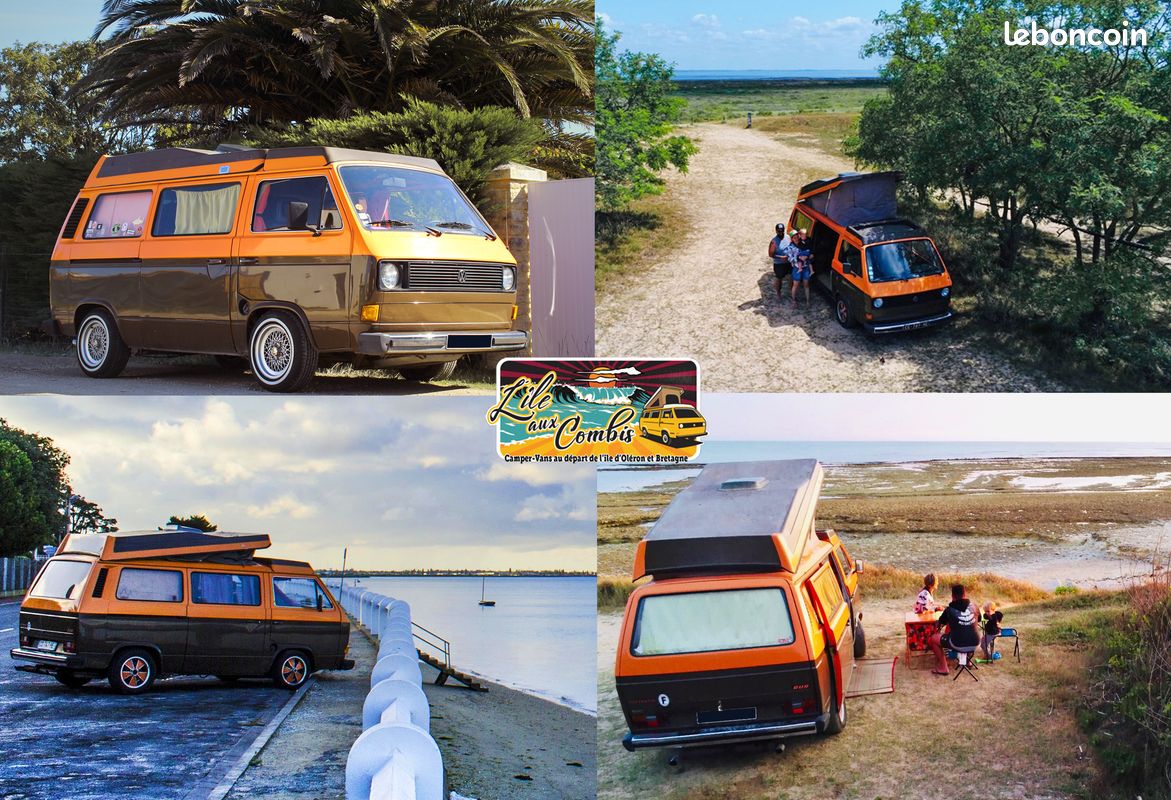Location Combi Volkswagen Van aménagé Westfalia 4 5 pers Bord de mer