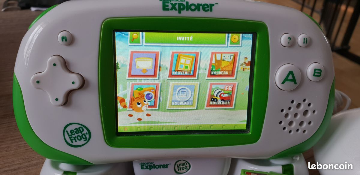 Lot Console éducative leapster Explorer + jeux ... (image 2)