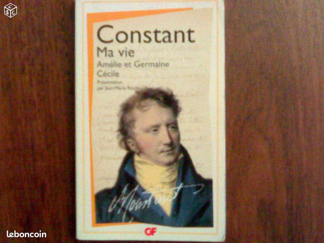 Ma vie Amélie et Germaine Cécile Benjamin Constant (image 1)