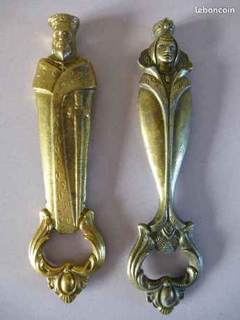 Décapsuleur ouvre-bouteille corps de femme en bronze
