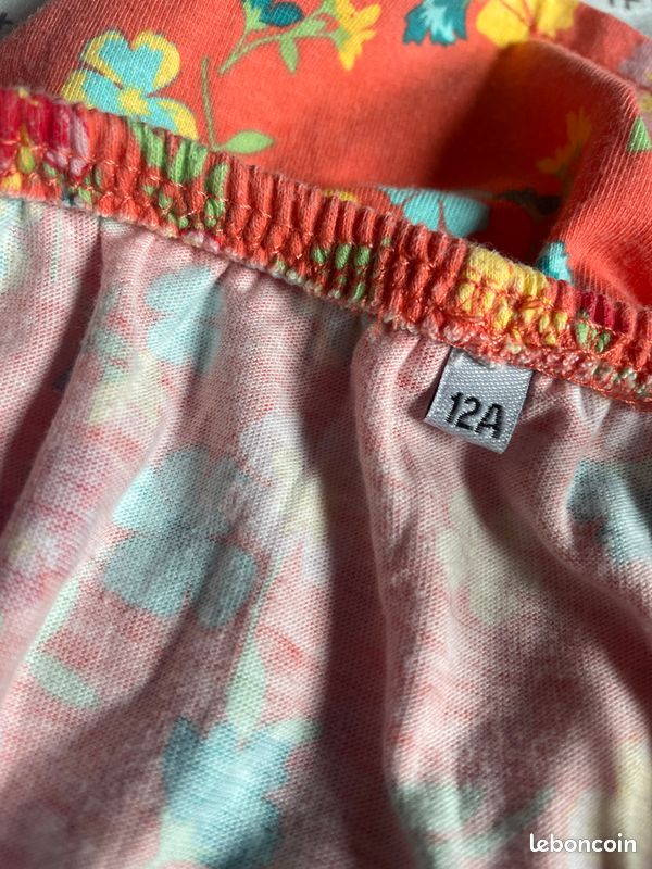 Combi-short à motifs fleurs (image 2)