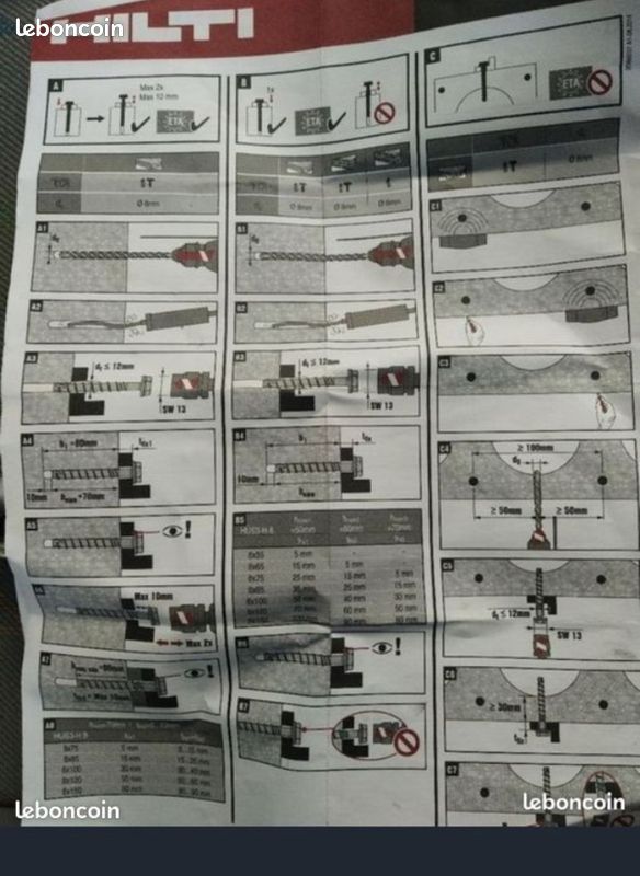 Vis hilti sans cheville pour ancrage (image 4)