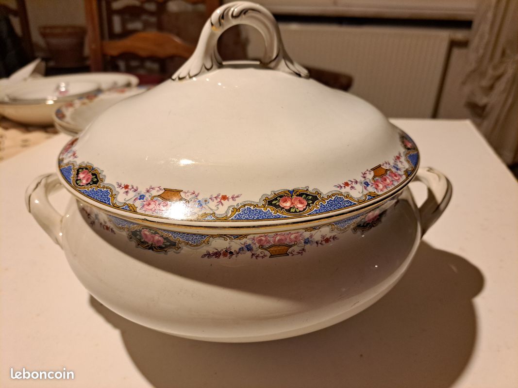 Service ancien Digoin 71 pièces (image 16)