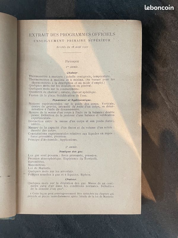 Livre Cours abrégé de physique (image 3)
