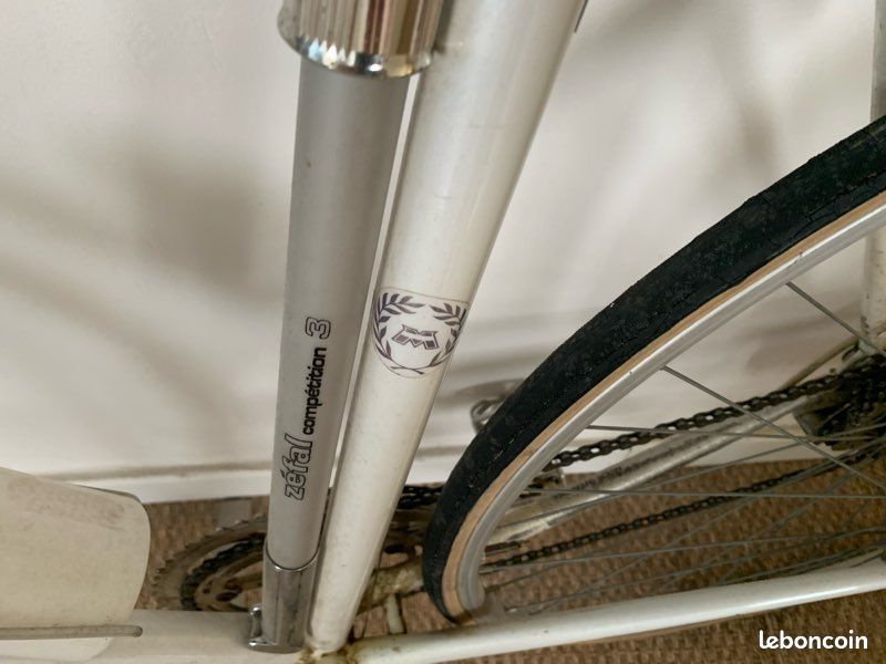 Manivelle Vélo Vintage Cabas 70 – Pédalier Acier Chromé 170mm – Neuf Ancien Stock