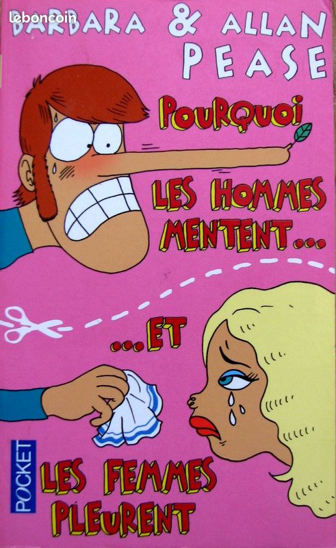 Livre de Barbara et Allan Pease "Pourquoi les hommes mentent et les femmes pleurent" (image 1)
