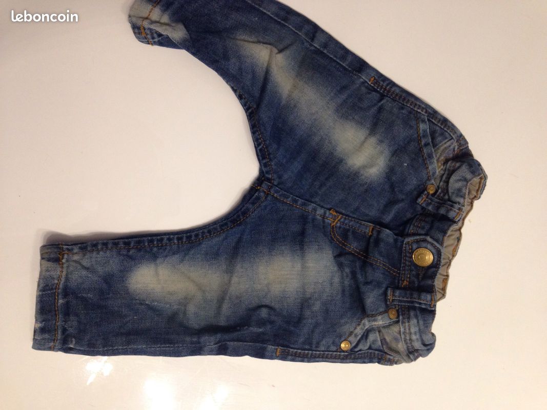 Jeans 3/6 mois Zara garçon (image 1)