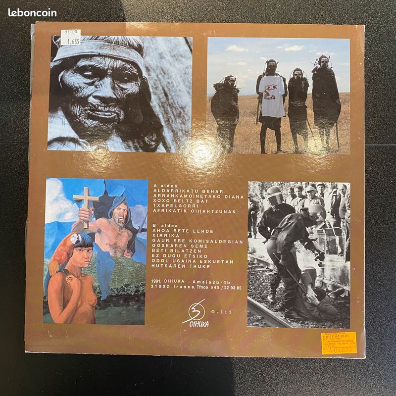 Vinyle Baldin Bada – Lurralde Kolpatuak (image 2)