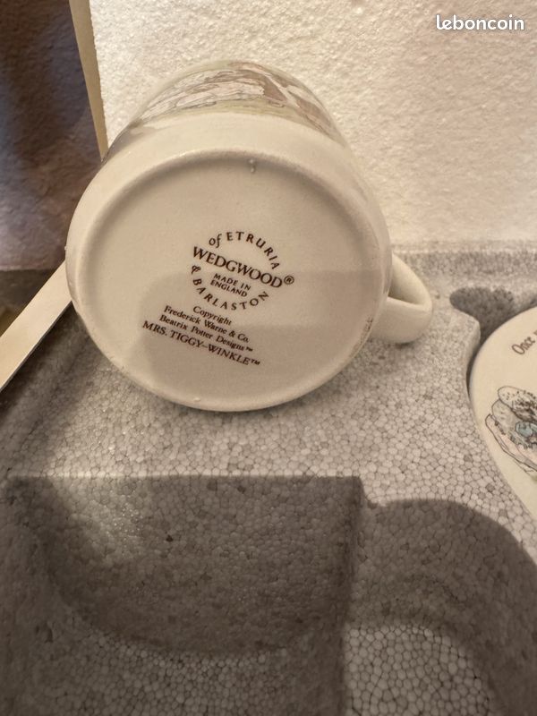 Set Porcelaine Wedgewood Mrs Tiggy Winkle (image 2)