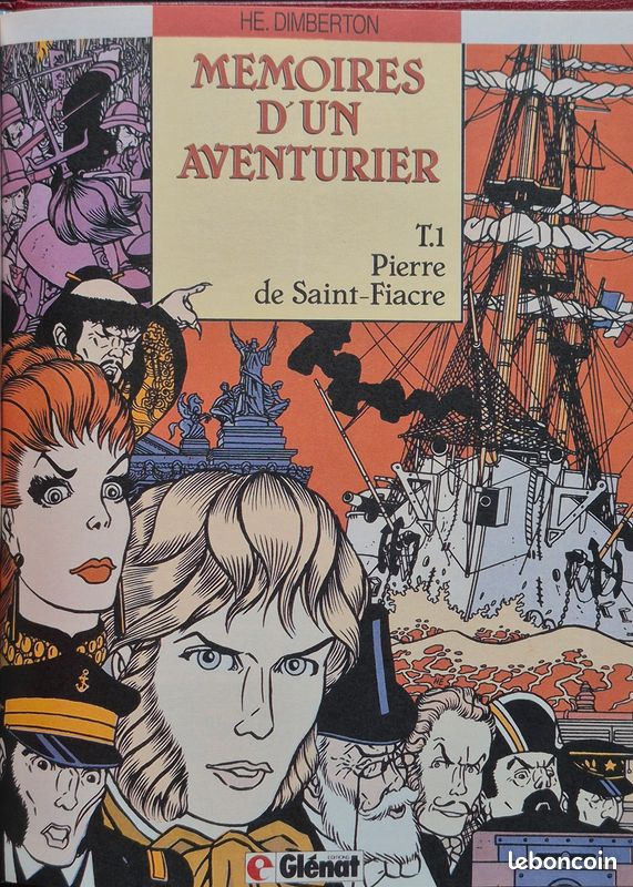 Livre UNE ANNEE DE BD 1990 - Etat comme NEUF ( Jérome K. Jérome BLOCHE / Les tuniques bleues / Fulù / Mémoire d'un aventurier / Raymond Calbuth ) (image 8)