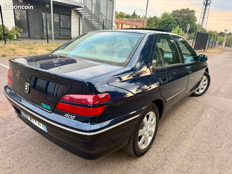 PEUGEOT 406 2.0 HDI 90cv NAVTECH 67.100KMS TOIT OUVRANT, GPS, CLIM AUTO, REGULATEUR, JANTES, PARFAIT ÉTAT (image 3)