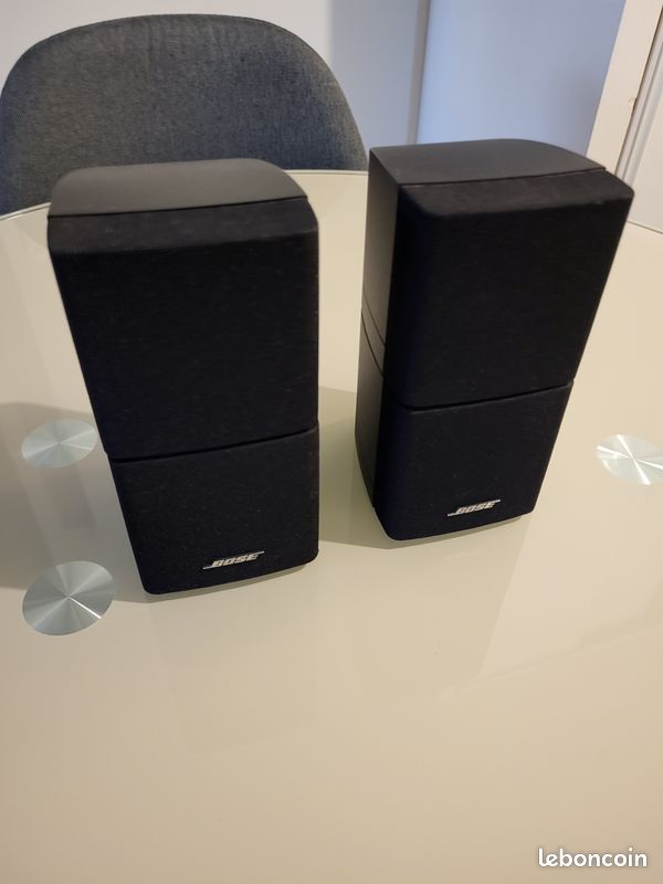 Enceinte Bose Double Cube Noire – Neuve Sous Blister – Modèle Cube Speakers