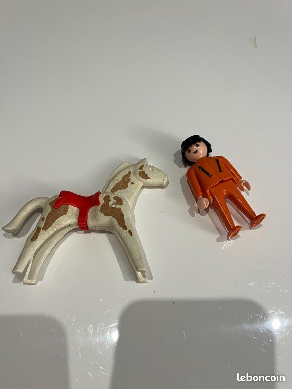 Playmobil sur son cheval 🐴 et sa ⛺️ tente (image 4)