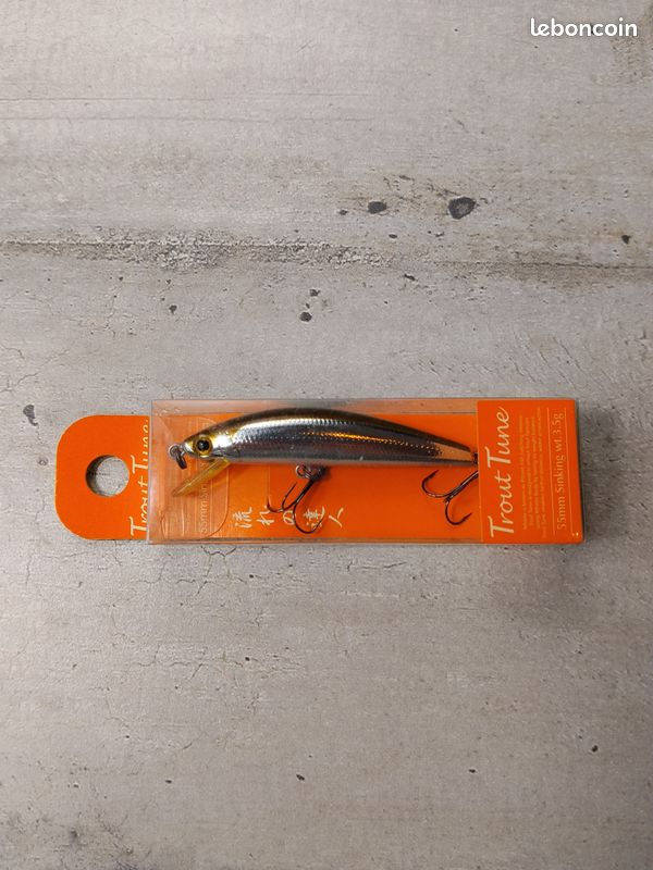Leurre Truite 55mm PYW Leurre Coulant Jackson Trout Tune 55 - Appât