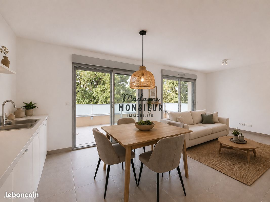 Appartement 3 pièces 55 m² · à L'Isle-d'Abeau · 55 m² · 244 000 €