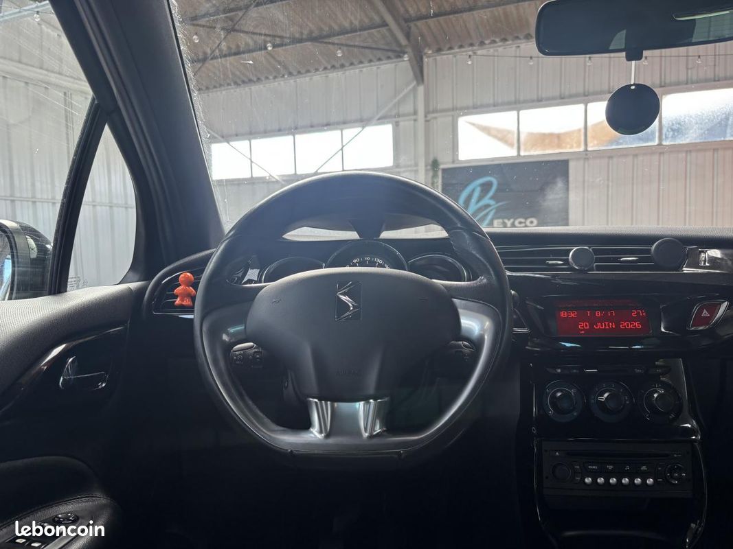 DS DS 3 1.6 VTi 120 CH SO CHIC - GARANTIE 6 MOIS (image 15)