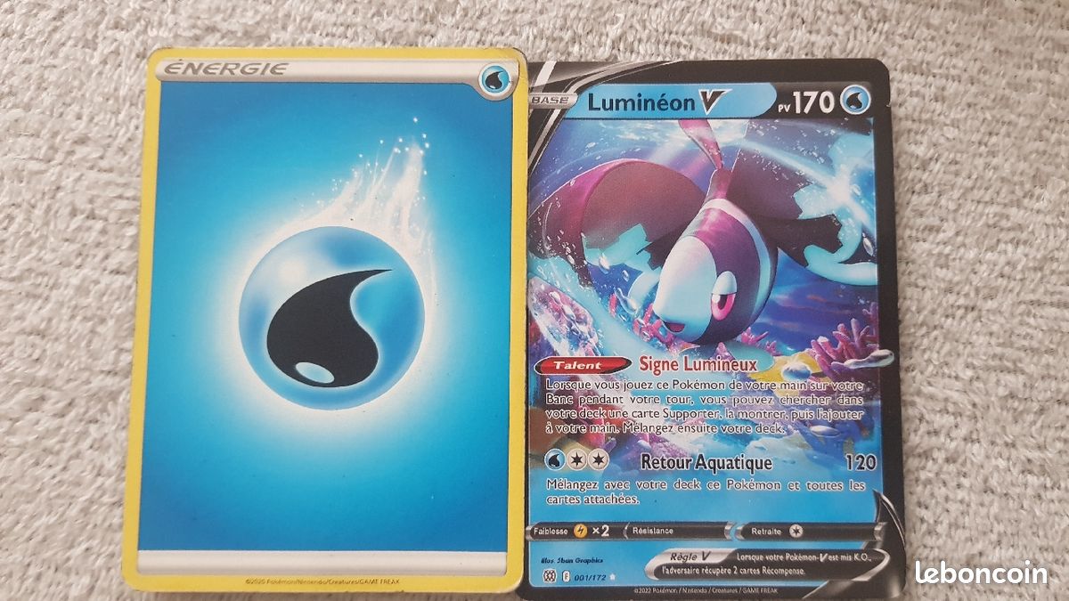 Carte Pokémon + son energie (image 1)