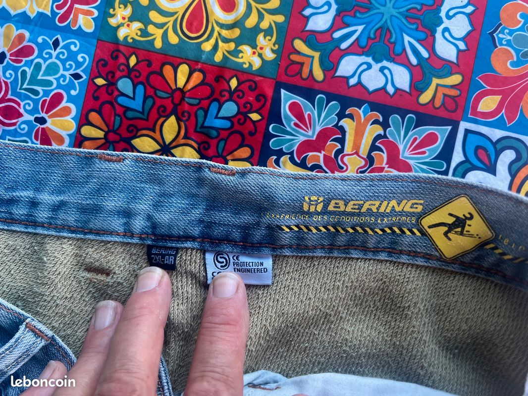 Pantalon moto BERING KEVLAR 2XL (image 3)