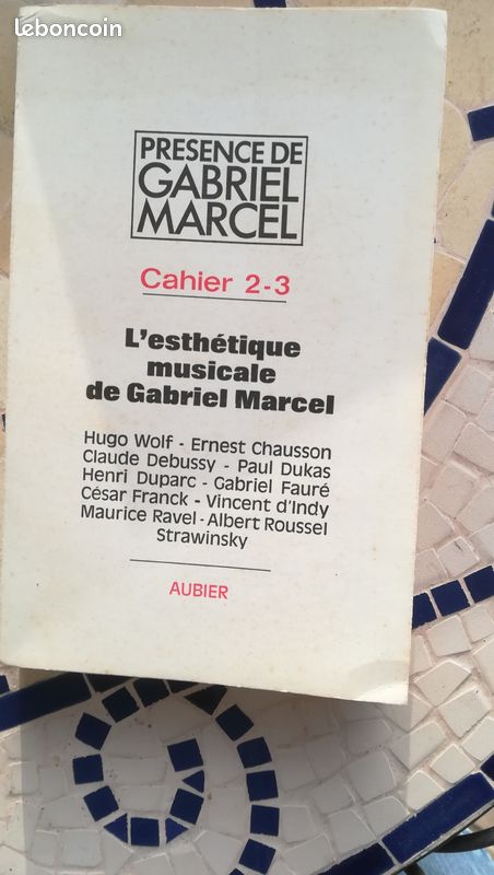 L 'Esthétique Musical de Gabriel Marcel (image 1)