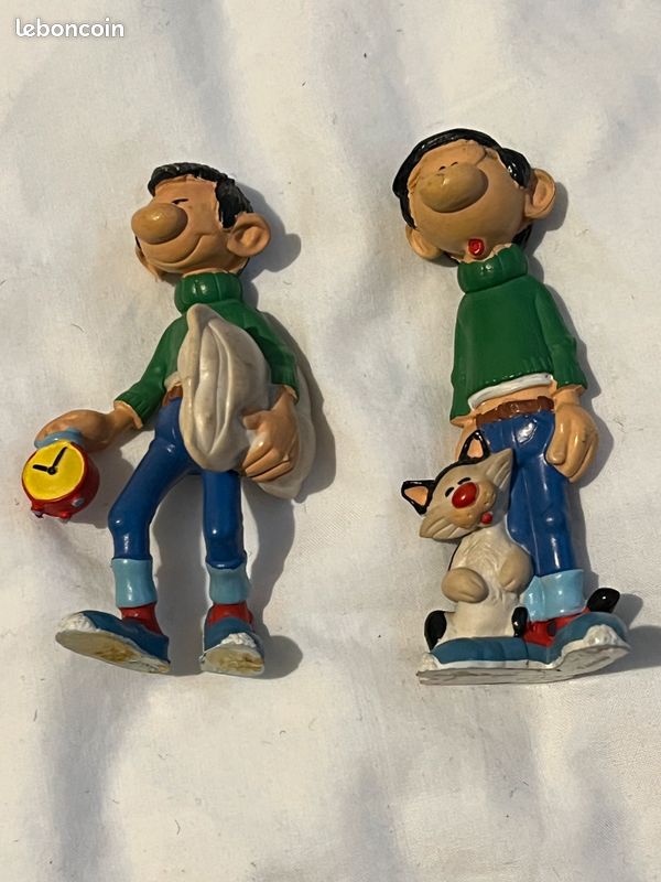 Figurine Gaston Lagaffe - Trombone Géant - Marsu By Franquin 2004 - État TBE
