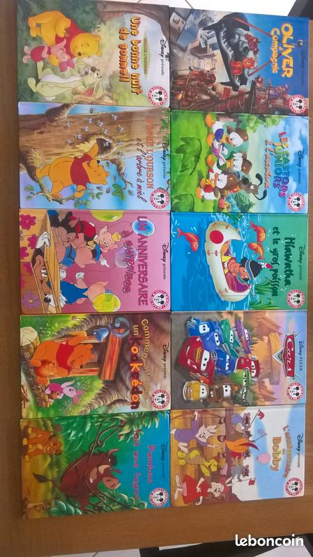 39 livres disney au choix (image 2)