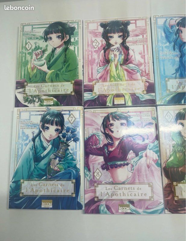 Lot manga les carnet de l’apothicaire (image 2)