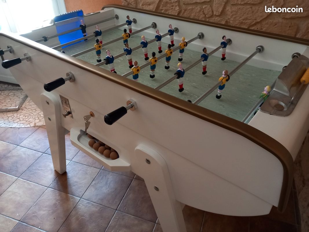 Babyfoot  Baby Foot En MDF Effet Chêne - L153 X P77.6 X