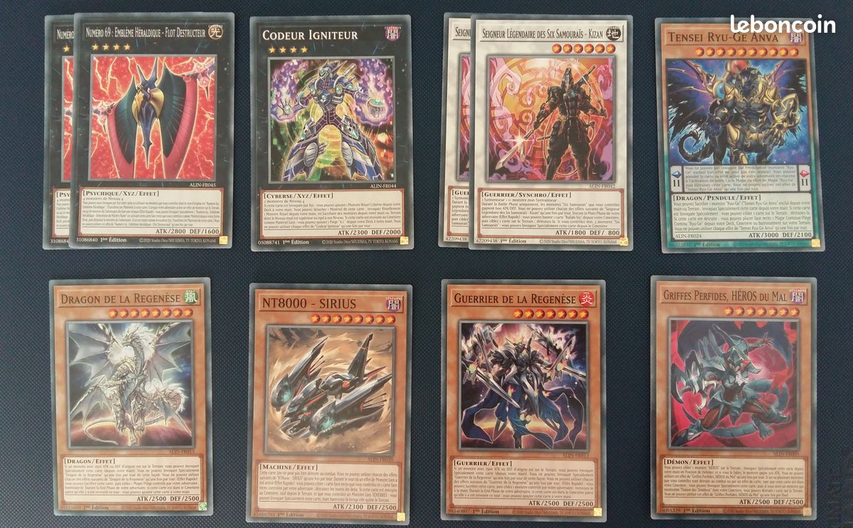 Yu-Gi-Oh Display cartes ALIN - Intuition d'Alliance - 1ère édition FR (image 4)