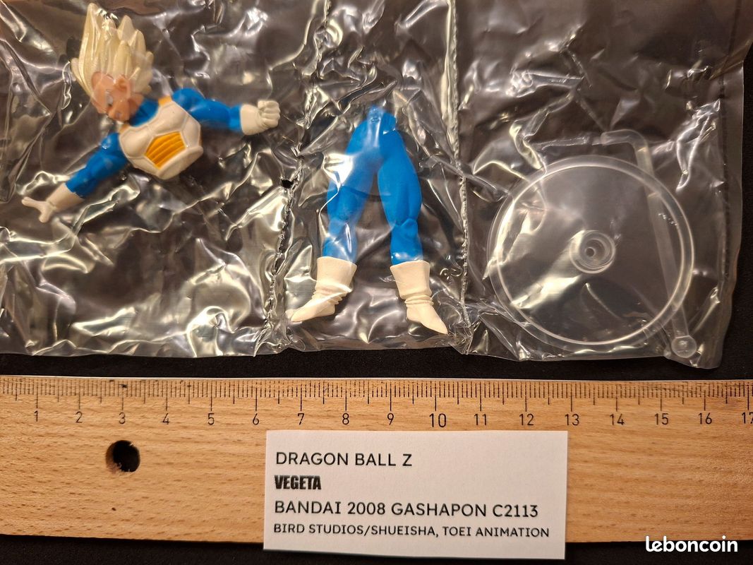 Figurine Gashapon Vegeta Majin Dragon Ball Z Bandai BS