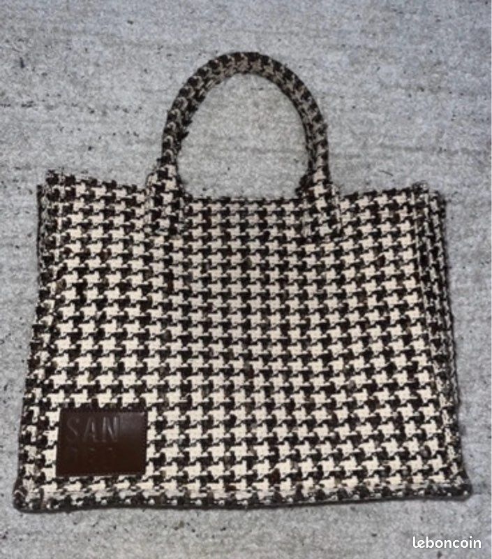 Sac cabas Sandro tweed (image 2)