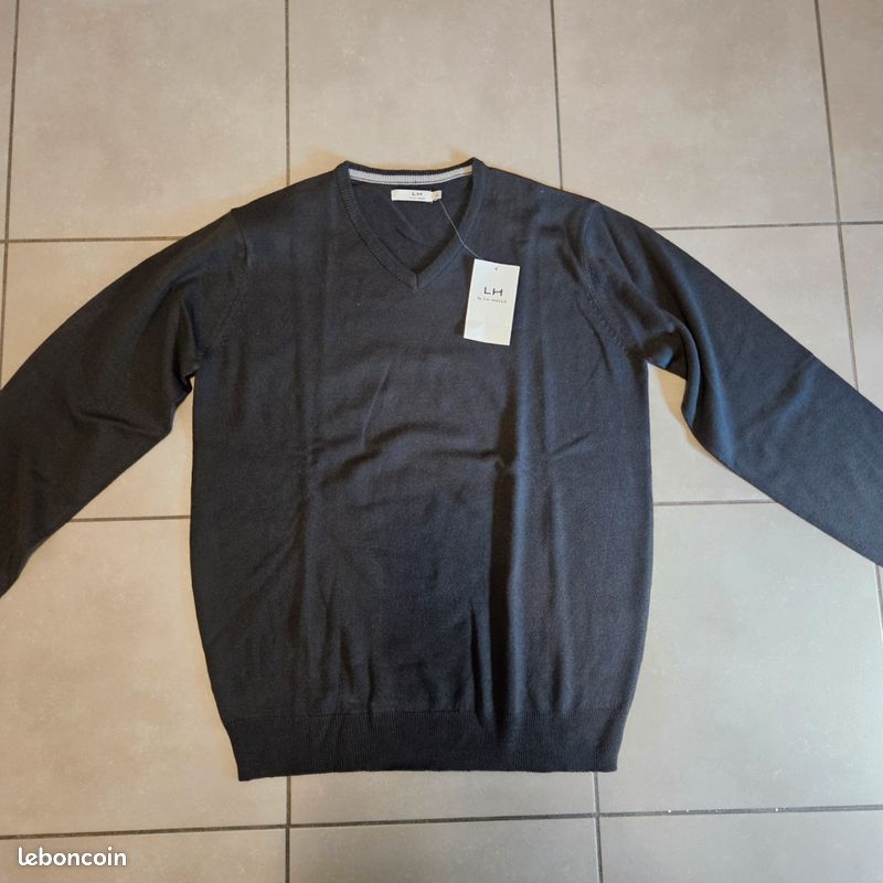 Pull col V La Halle - L - Neuf avec étiquette (image 1)