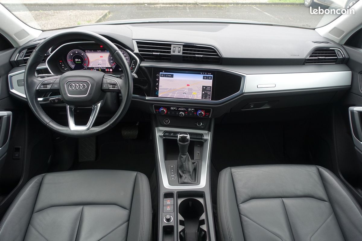 Q3 Sportback 35 Tdi 150cv S-Tronic Virtual cockpit/Cuir chauffant/Toit ouvrant/Grd Gps Europe/Accès confort/Caméra 360°/Carplay/Régulateur/Hayon électrique/1°Main/Garantie 12 mois (image 7)