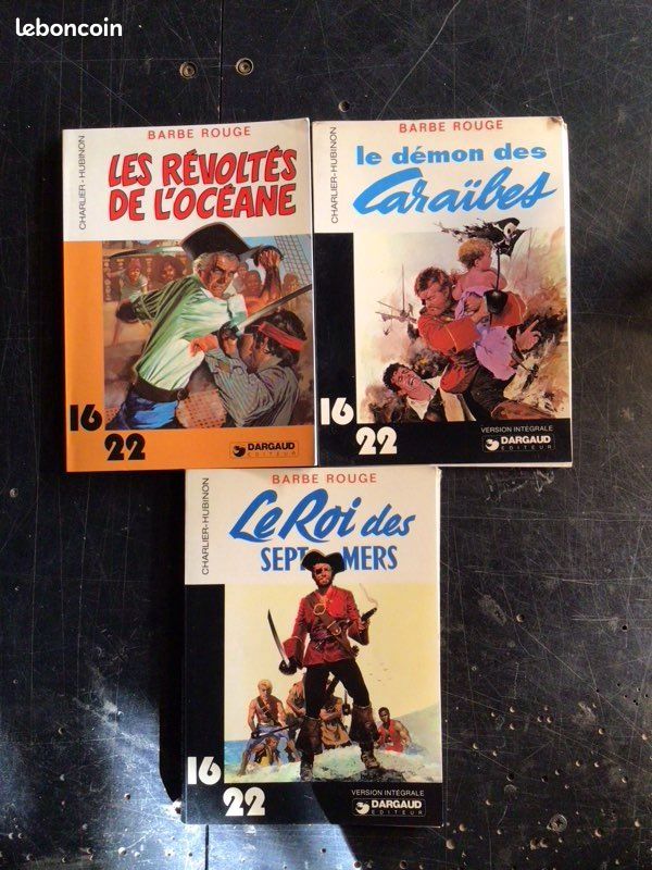 BARBE ROUGE DARGAUD éditeur 16/22 1977/78 et 1981 (image 1)