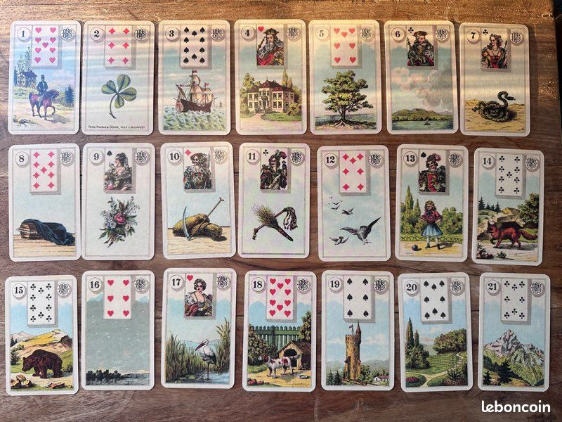 Grand Tableau Lenormand Cartes Oracles - Boîte ou accessoire - Collectif, Studio RGE, Livre tous