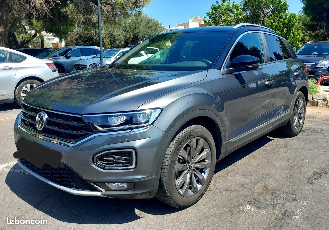 Volkswagen T-Roc Style 1.5 TSI DSG7 – 2021 – 55500 km – Excellent état (image 1)