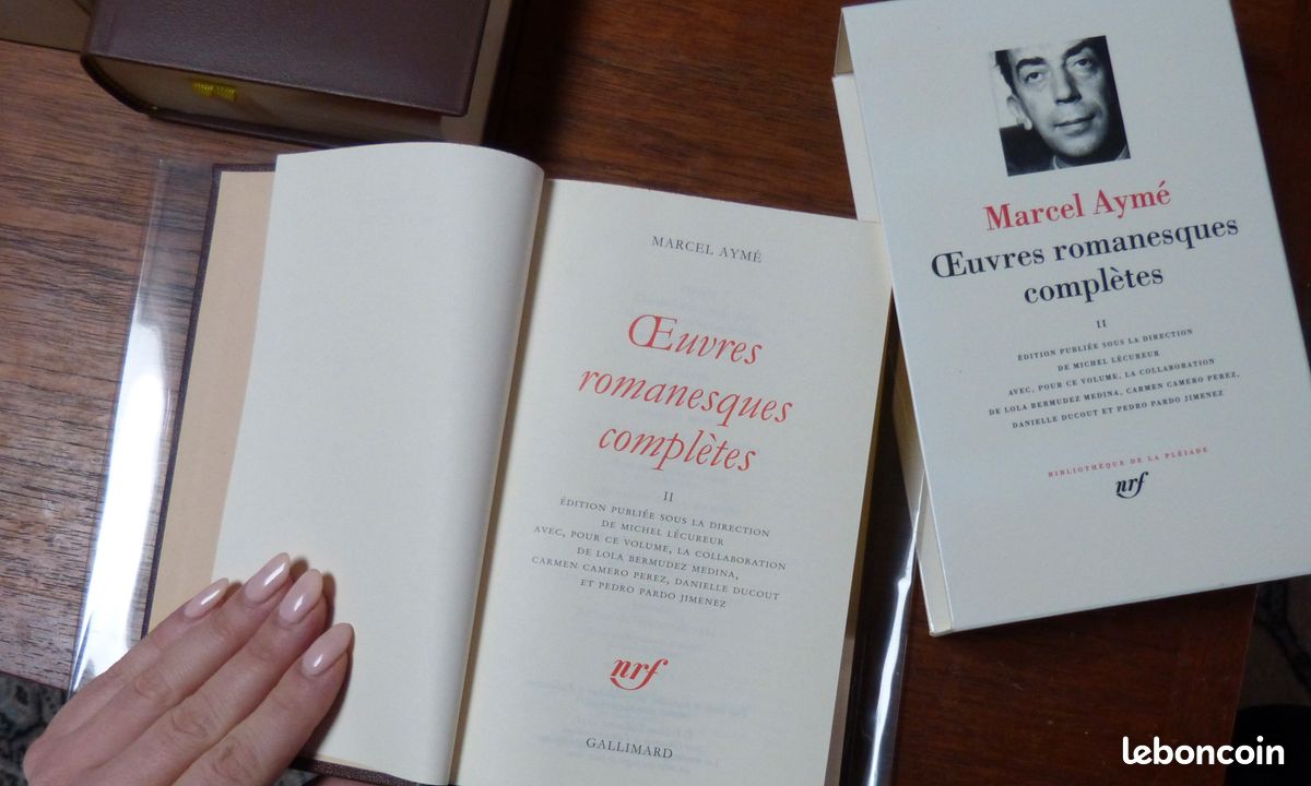 Marcel Aymé Œuvres romanesques complètes, tomes I et II la Pléiade (image 16)