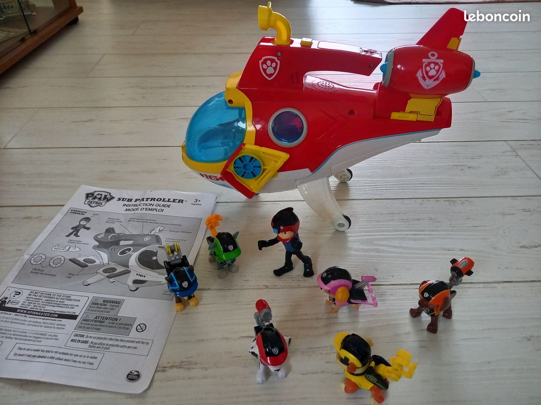 Sous Marin et figurines Pat'Patrouille (image 2)