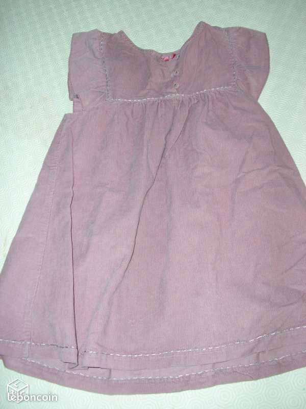 Robe velours 6 ans (image 1)