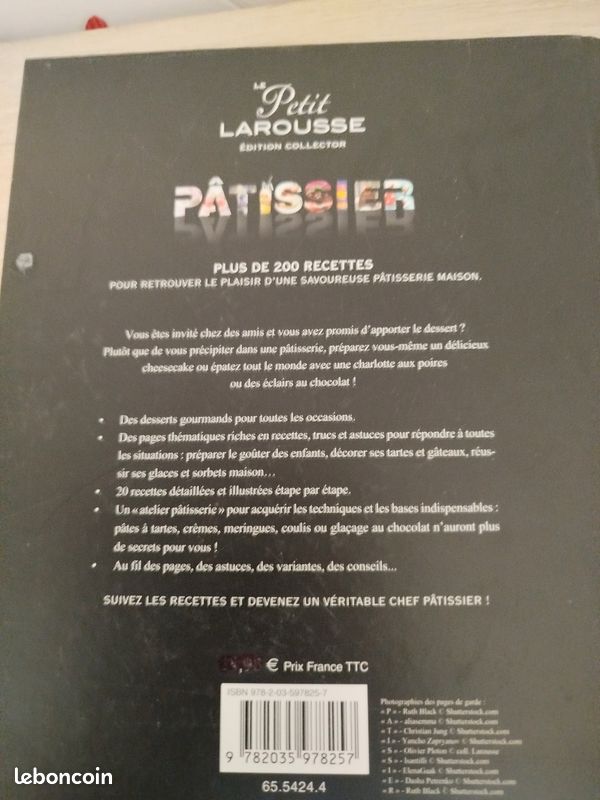 Le petit larousse édition collector pâtisserie (image 2)