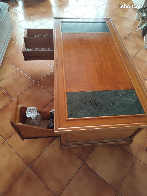 Table Basse Merisier (image 1)