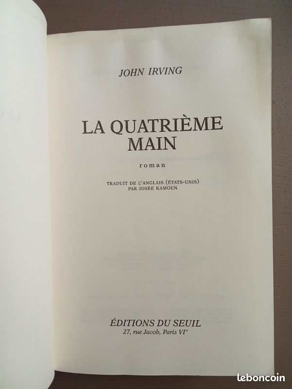 La quatrième main - John Irving (image 4)