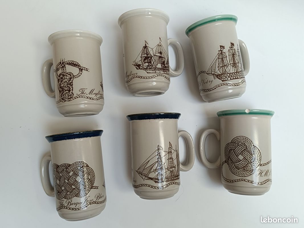 CHURCHILL - 6 mugs anglaises (image 1)