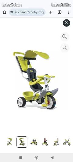 Tricycle évolutif Smoby Jeux Jouets