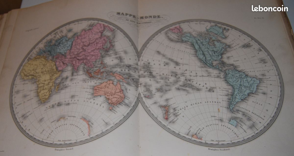 Atlas géographique Malte-Brun Edition 1845 (image 8)