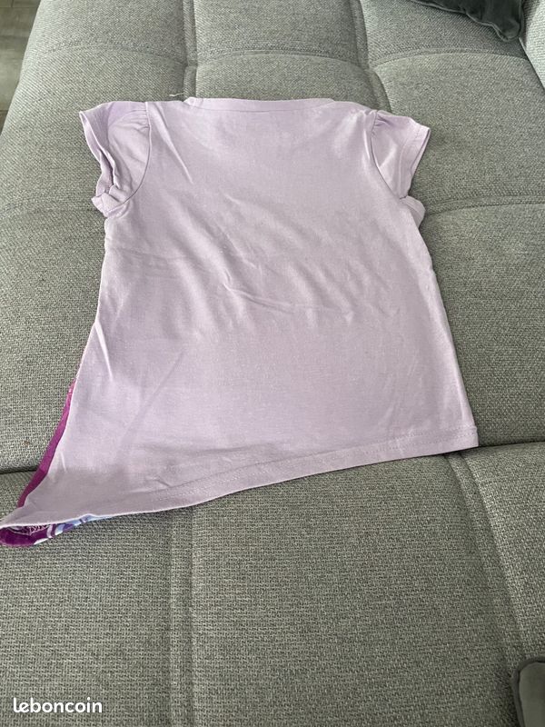 Tee shirt la reine des neiges 4 ans Disney (image 5)