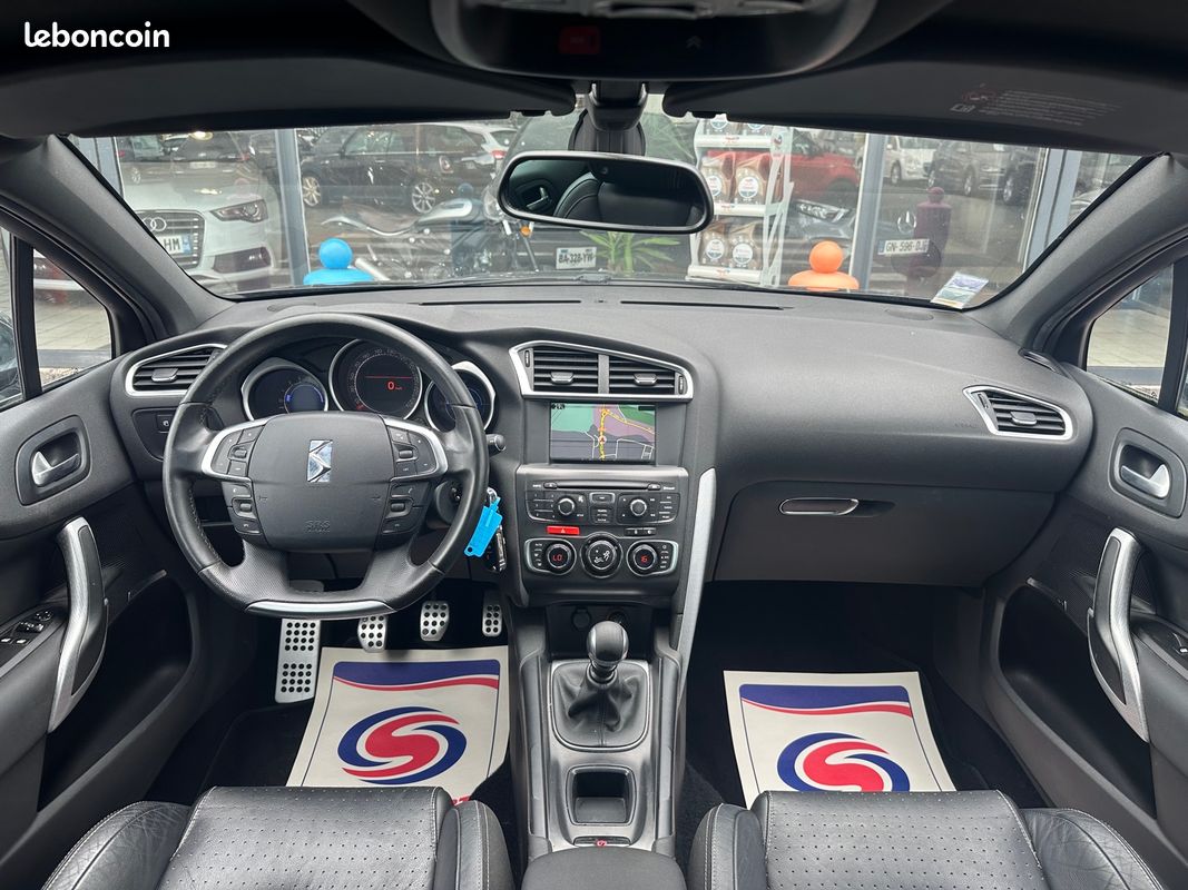 CITROEN DS4 HDi 160ch Sport Chic CUIR SONO DENON ATTELAGE BLUETOOH AUCUN FRAIS (image 13)