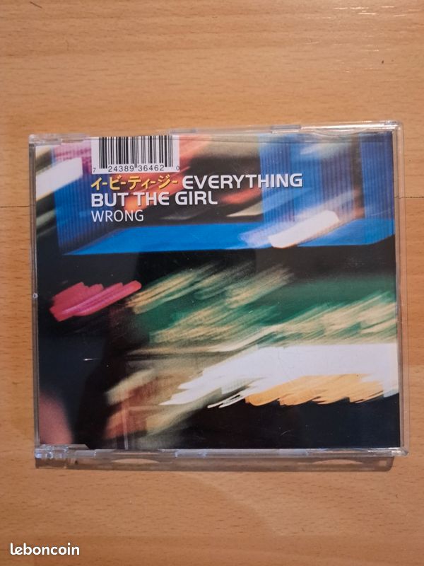 Everything But The Girl - Wrong - CD UK 1996 (image 1)